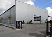 Construction of a logistics hall with approx. 1650 m² of storage space