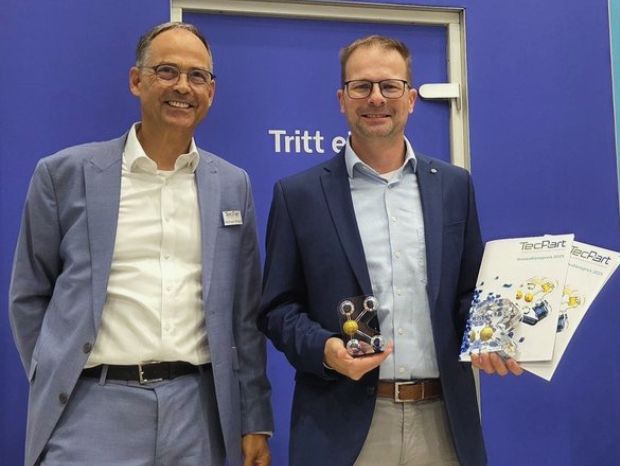 Zweifacher Gewinn des TecPart Innovationspreises 2025 Zweifacher Gewinn des TecPart Innovationspreises 2025